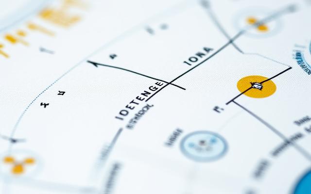 Detailansicht einer Astrologie-Chart-Grafik von Himmels Echo, die geometrische Präzision und Farbhierarchie nutzt.